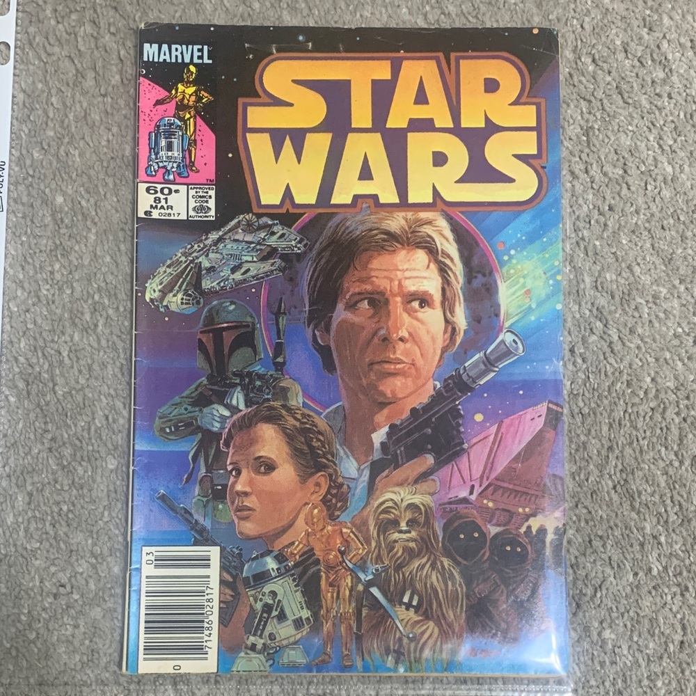 Marvel Star Wars Comic with Vibrant Colors